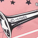 エルメス HERMES カレ55 CARRE ヴューローズ×ブラン×ノワール シルク スカーフ 【CHORUS STELLARUM/ コーラス ステラルム】