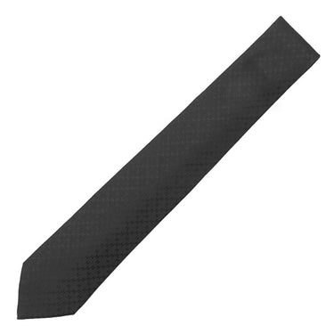 エルメス HERMES クラバット 7cm ニューH H036233T 01 ブラック シルク ネクタイ 青 H織りタイ H柄 NEW H 新品 未使用