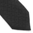 エルメス HERMES クラバット 7cm ニューH H036233T 01 ブラック シルク ネクタイ 青 H織りタイ H柄 NEW H 新品 未使用