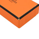 エルメス HERMES エマイユ ネイビー×マルチカラー GP 七宝焼き イヤリング ゴールド金具 七宝 紺 GP