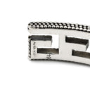 グッチ GUCCI スクエアG アラベスク シルバー シルバー925 ブレスレット オープンバングル カットアウト SV925 AG925