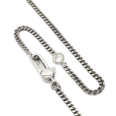 グッチ GUCCI ゴースト 455315 シルバー シルバー925 ネックレス AG925 SV925 スカル GG プレート スクエア
