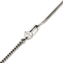 グッチ GUCCI ゴースト 455315 シルバー シルバー925 ネックレス AG925 SV925 スカル GG プレート スクエア