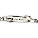 グッチ GUCCI ゴースト 455315 シルバー シルバー925 ネックレス AG925 SV925 スカル GG プレート スクエア