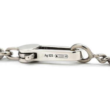 グッチ GUCCI ゴースト 455315 シルバー シルバー925 ネックレス AG925 SV925 スカル GG プレート スクエア