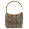 ゴヤール GOYARD ボエム ホーボーミニバッグ BOHEMEMINTY01CL03P ブラック×タン ゴヤールディンキャンバス シュヴロッシュカーフスキン ショルダーバッグ シルバー金具 ヘリンボーン柄 新品 未使用
