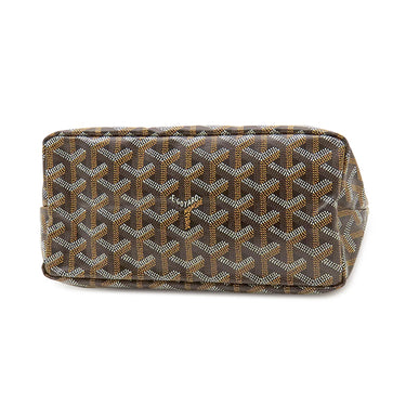 ゴヤール GOYARD ボエム ホーボーミニバッグ BOHEMEMINTY01CL03P ブラック×タン ゴヤールディンキャンバス シュヴロッシュカーフスキン ショルダーバッグ シルバー金具 ヘリンボーン柄 新品 未使用