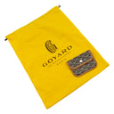 ゴヤール GOYARD ボエム ホーボーミニバッグ BOHEMEMINTY01CL03P ブラック×タン ゴヤールディンキャンバス シュヴロッシュカーフスキン ショルダーバッグ シルバー金具 ヘリンボーン柄 新品 未使用