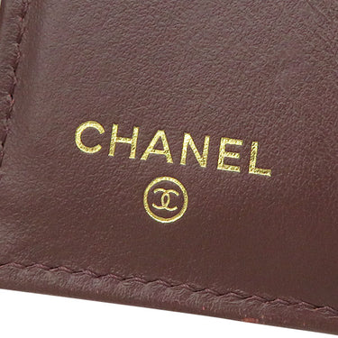 シャネル CHANEL マトラッセ コンパクトウォレット AP0230 ブラック キャビアスキン 三つ折り財布 ゴールド金具 ココマーク