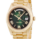 腕時計 ロレックス ROLEX デイデイト 40 228238 自動巻き メンズ メーカーOH済 ランダム番 K18YG無垢 グリーン オンブレ ローマン