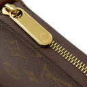 ルイヴィトン LOUIS VUITTON ジッピー ウォレット M42616 モノグラム モノグラムキャンバス 長財布 ゴールド金具 茶 ラウンドファスナー