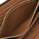 ルイヴィトン LOUIS VUITTON ジッピー ウォレット M42616 モノグラム モノグラムキャンバス 長財布 ゴールド金具 茶 ラウンドファスナー
