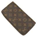 ルイヴィトン LOUIS VUITTON ジッピー ウォレット M42616 モノグラム モノグラムキャンバス 長財布 ゴールド金具 茶 ラウンドファスナー