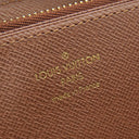 ルイヴィトン LOUIS VUITTON ジッピー ウォレット M42616 モノグラム モノグラムキャンバス 長財布 ゴールド金具 茶 ラウンドファスナー