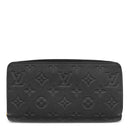 ルイヴィトン LOUIS VUITTON ジッピー ウォレット M61864 ノワール モノグラムアンプラント 長財布 ゴールド金具 黒 ラウンドファスナー