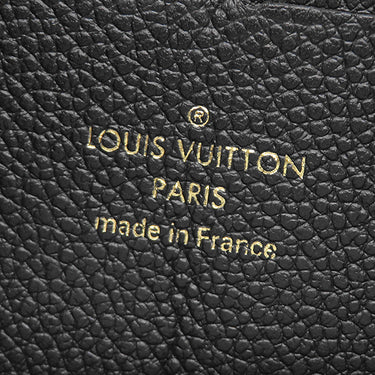 ルイヴィトン LOUIS VUITTON ジッピー ウォレット M61864 ノワール モノグラムアンプラント 長財布 ゴールド金具 黒 ラウンドファスナー