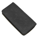 ルイヴィトン LOUIS VUITTON ジッピー ウォレット M61864 ノワール モノグラムアンプラント 長財布 ゴールド金具 黒 ラウンドファスナー