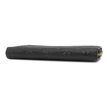 ルイヴィトン LOUIS VUITTON ジッピー ウォレット M61864 ノワール モノグラムアンプラント 長財布 ゴールド金具 黒 ラウンドファスナー