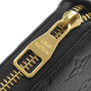 ルイヴィトン LOUIS VUITTON ジッピー ウォレット M61864 ノワール モノグラムアンプラント 長財布 ゴールド金具 黒 ラウンドファスナー