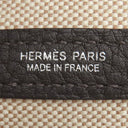 エルメス HERMES ガーデンパーティーPM エレクトリック キャラメル×エクリュ×ベージュ×エベンヌ トワルアッシュ ネゴンダ トートバッグ 2024年製