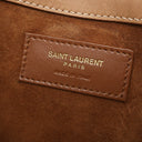サンローラン SAINT LAURENT ル サンカセット ベージュ カーフ ハンドバッグ ゴールド金具 LE 5 A 7 MINI ワンハンドル カサンドラ