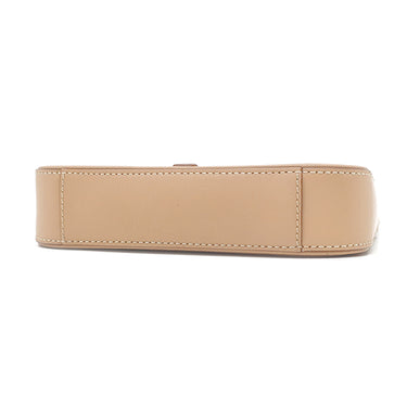 サンローラン SAINT LAURENT ル サンカセット ベージュ カーフ ハンドバッグ ゴールド金具 LE 5 A 7 MINI ワンハンドル カサンドラ