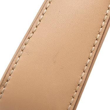 サンローラン SAINT LAURENT ル サンカセット ベージュ カーフ ハンドバッグ ゴールド金具 LE 5 A 7 MINI ワンハンドル カサンドラ