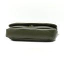 グッチ GUCCI GGミラノ トップハンドル バッグ 806017 カーキ レザー 2WAYバッグ シャンパンゴールド金具 緑 チェーンバッグ ショルダー ハンドバッグ