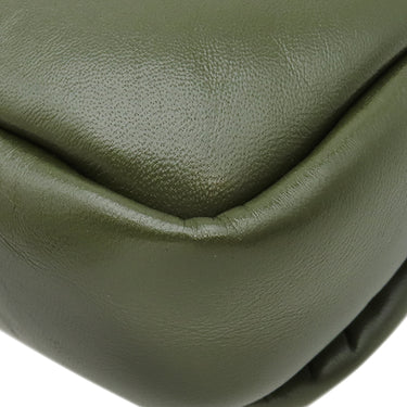 グッチ GUCCI GGミラノ トップハンドル バッグ 806017 カーキ レザー 2WAYバッグ シャンパンゴールド金具 緑 チェーンバッグ ショルダー ハンドバッグ