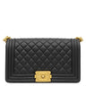 シャネル CHANEL ボーイシャネル 25 A67086 ブラック ラムスキン ショルダーバッグ ゴールド金具 黒 チェーンバッグ