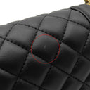 シャネル CHANEL ボーイシャネル 25 A67086 ブラック ラムスキン ショルダーバッグ ゴールド金具 黒 チェーンバッグ