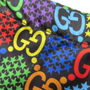 グッチ GUCCI メッセンジャーバッグ 598103 マルチカラー×ブラック GGスプリームキャンバス レザー ショルダーバッグ シルバー金具
