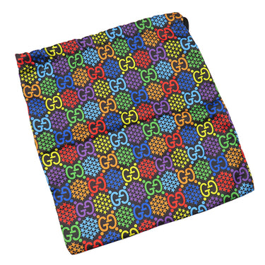 グッチ GUCCI メッセンジャーバッグ 598103 マルチカラー×ブラック GGスプリームキャンバス レザー ショルダーバッグ シルバー金具