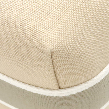 エルメス HERMES ブリッド ア ブラック PM H104222M ナチュラル コットンキャンバス ポーチ シルバー金具 バニティ Hロゴ