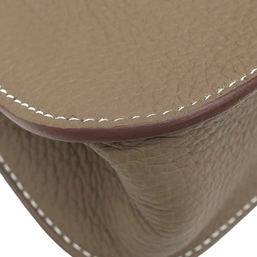 エルメス HERMES アルザン 25 エトゥープ トリヨンクレマンス 2WAYバッグ シルバー金具 ハンドバッグ ショルダー
