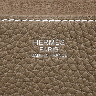 エルメス HERMES アルザン 25 エトゥープ トリヨンクレマンス 2WAYバッグ シルバー金具 ハンドバッグ ショルダー