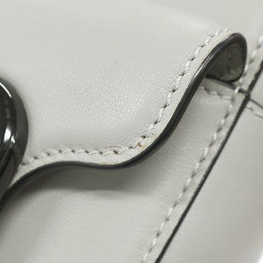 ヴァレンティノ VALENTINO ガラヴァーニ ロゴ クロスボディバッグ グレー レザー ショルダーバッグ ブラック金具 ショルダー 斜め掛け