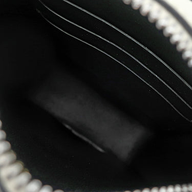 ヴァレンティノ VALENTINO ガラヴァーニ ロゴ クロスボディバッグ グレー レザー ショルダーバッグ ブラック金具 ショルダー 斜め掛け