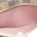 ルイヴィトン LOUIS VUITTON ポシェット ウィークエンド サマートランク N60108 ローズバレリーヌ レザー ダミエアズールキャンバス チェーンウォレット ゴールド金具
