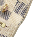 ルイヴィトン LOUIS VUITTON ポシェット ウィークエンド サマートランク N60108 ローズバレリーヌ レザー ダミエアズールキャンバス チェーンウォレット ゴールド金具