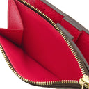 ルイヴィトン LOUIS VUITTON LV × TM ポルトフォイユ リサ M13420 チェリー モノグラムキャンバス 二つ折り財布 ゴールド金具 村上隆コラボ チェリー