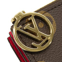 ルイヴィトン LOUIS VUITTON LV × TM ポルトフォイユ リサ M13420 チェリー モノグラムキャンバス 二つ折り財布 ゴールド金具 村上隆コラボ チェリー