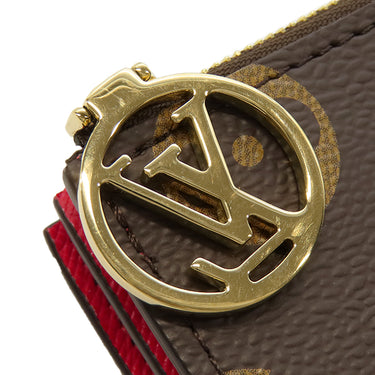 ルイヴィトン LOUIS VUITTON LV × TM ポルトフォイユ リサ M13420 チェリー モノグラムキャンバス 二つ折り財布 ゴールド金具 村上隆コラボ チェリー