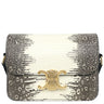 セリーヌ CELINE ティーン トリオンフ 188424BF5.02VG ナチュラル リザード ショルダーバッグ ゴールド金具 メタリッククロージャー