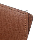ルイヴィトン LOUIS VUITTON ポルトフォイユ トレゾール M61736 モノグラム モノグラムキャンバス 二つ折り財布 ゴールド金具 茶 L字ファスナー