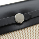エルメス HERMES エールバッグジップPM 31 ナチュラル×ブラック トワルGM ヴァッシュハンター 2WAYバッグ シルバー金具 トワルH ※鍵一本欠品