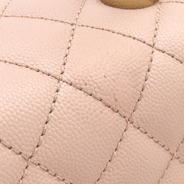 シャネル CHANEL ココハンドル 29 A92991 ピンク キャビアスキン 2WAYバッグ ゴールド金具 トップハンドル