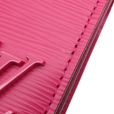 ルイヴィトン LOUIS VUITTON エピ クレリー ホットピンク エピレザー 2WAYバッグ シルバー金具 ショルダー ハンドバッグ