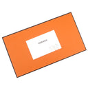 エルメス HERMES リミックス ボヤージュ カーキ ヴォーエプソン 長財布 シルバー金具 深緑 L字ファスナー トラベルケース