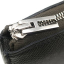 エルメス HERMES リミックス ボヤージュ カーキ ヴォーエプソン 長財布 シルバー金具 深緑 L字ファスナー トラベルケース